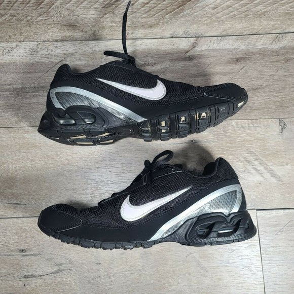 Nike Mens Air Max Torch 3 Black Running Shoes Sneakers 319116-011 Men's Size 11 - Picture 3 of 8